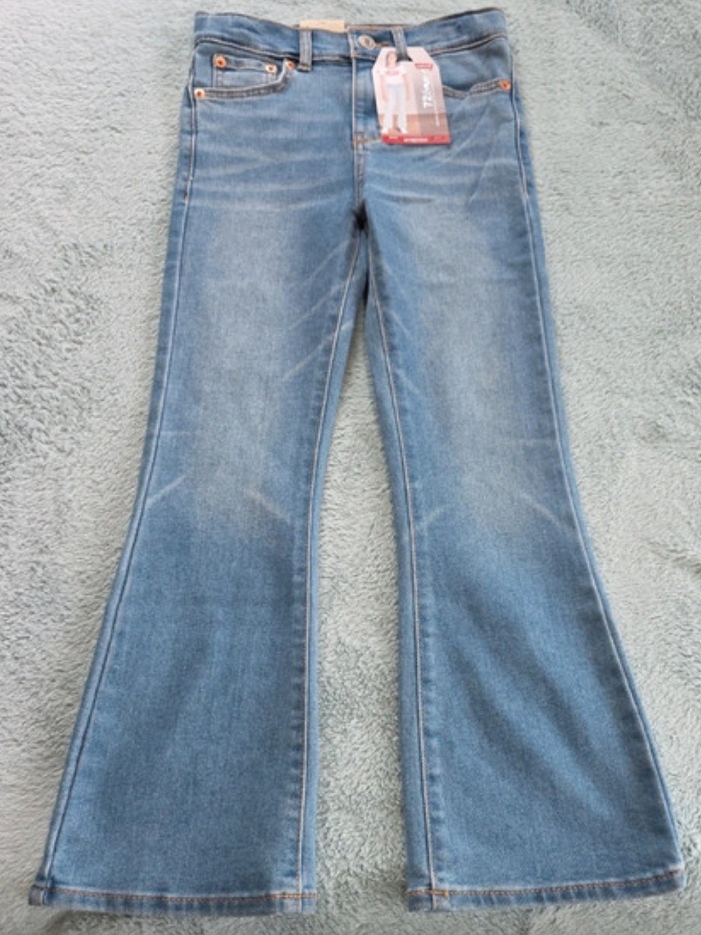 Levi's Light Blue 726 Flare Jeans  for Kids 7 Regular